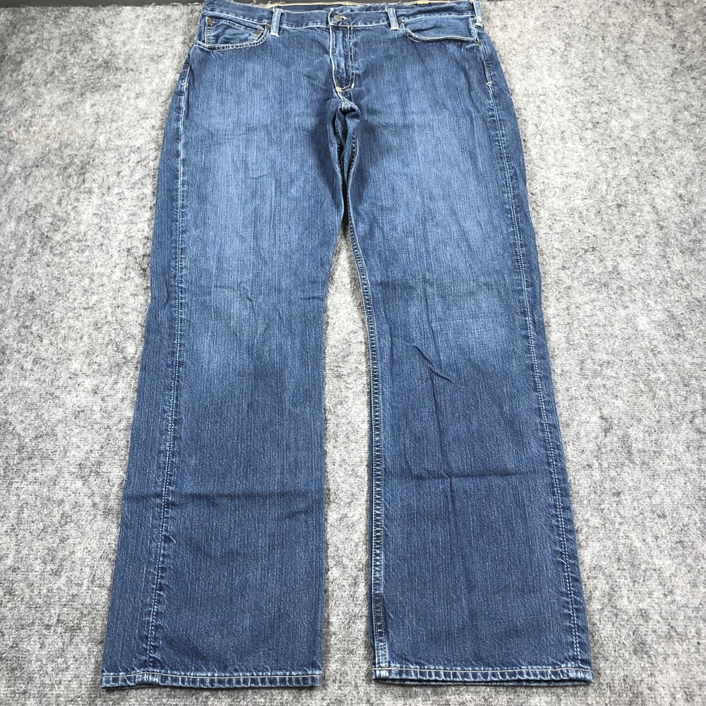 Polo Ralph Lauren Jeans Mens 38x34 Blue Medium Wash Straight Leg Denim Casual